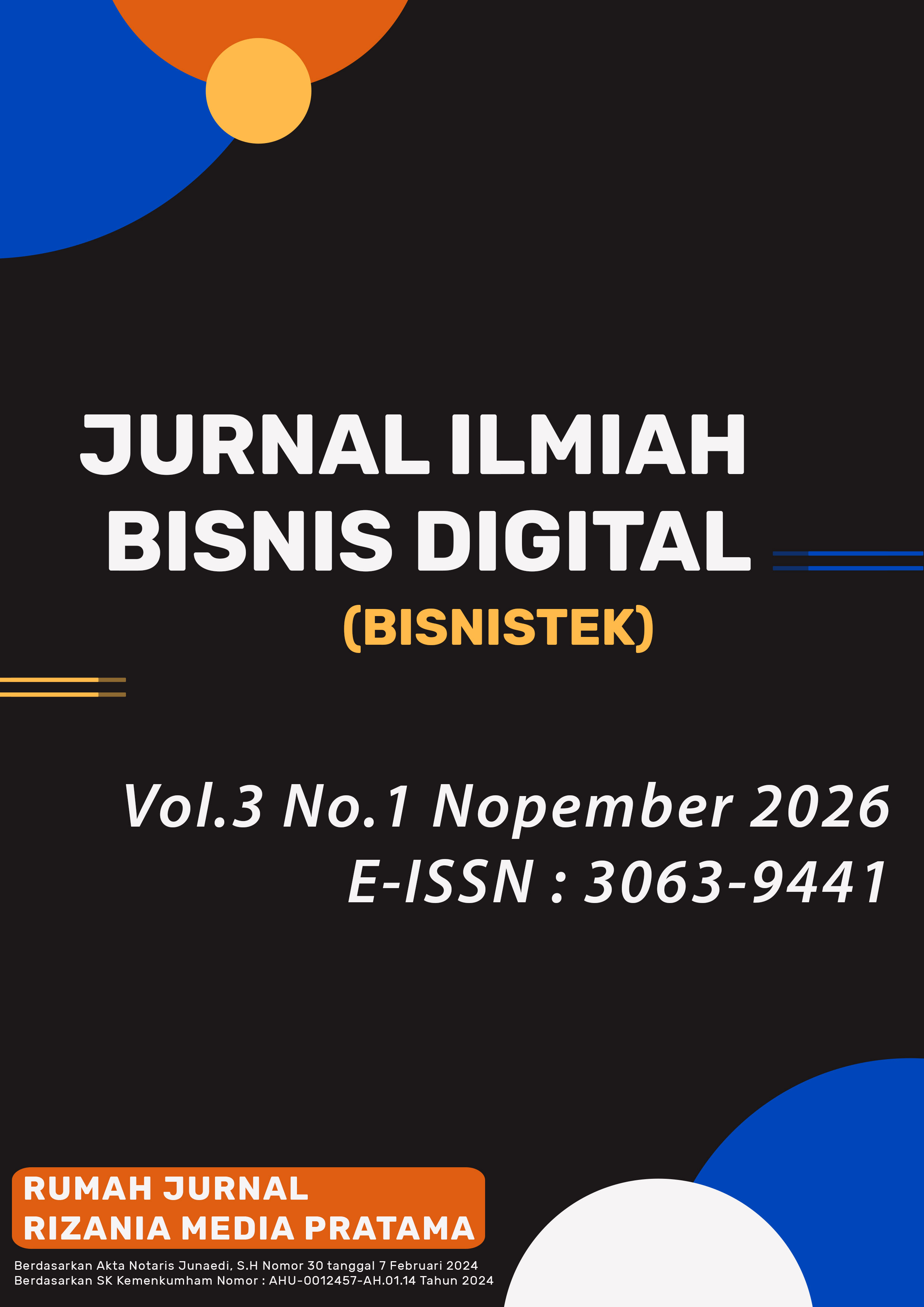 					View Vol. 3 No. 1 (2026): Nopember 2026 (In Progress)
				